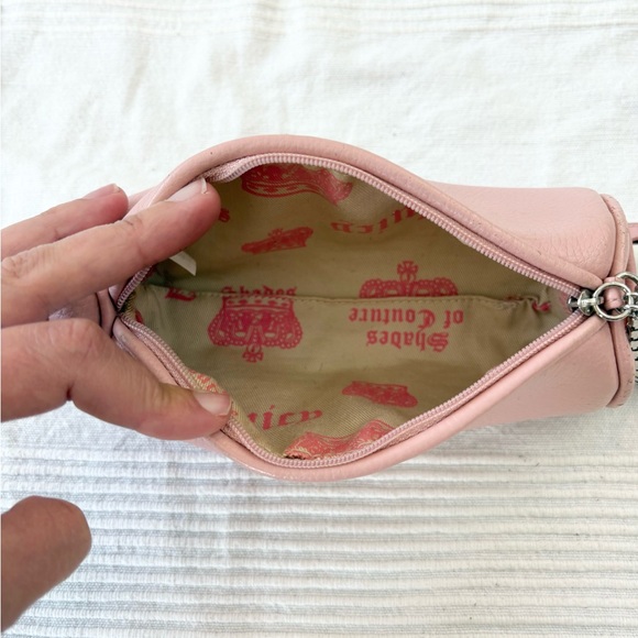 Rare Juicy Couture Vintage Y2K Mini Barrel Bag in Baby Pink - Picture 6 of 9